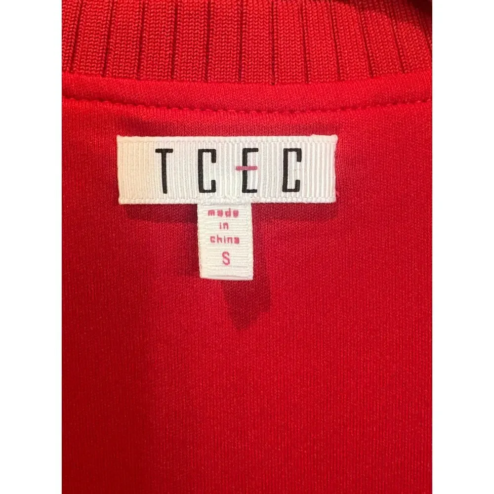 TCEC Red Athletic Mini Dress Size S Excellent Condition - Picture 11 of 14